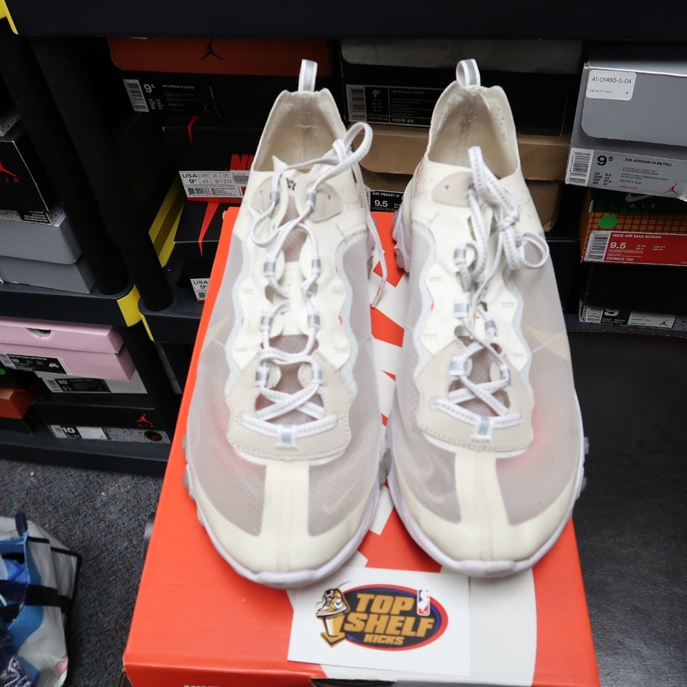 Nike React Element 87 Size 12 Sail - image 3